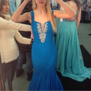 Custom one of a kind prom dress